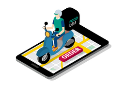 send out forのイラスト